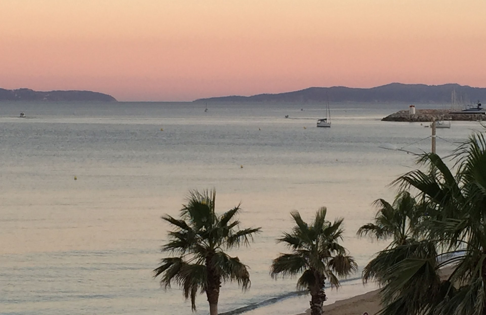Vue mer panoramique Le Lavandou Résidence Les Horizons
